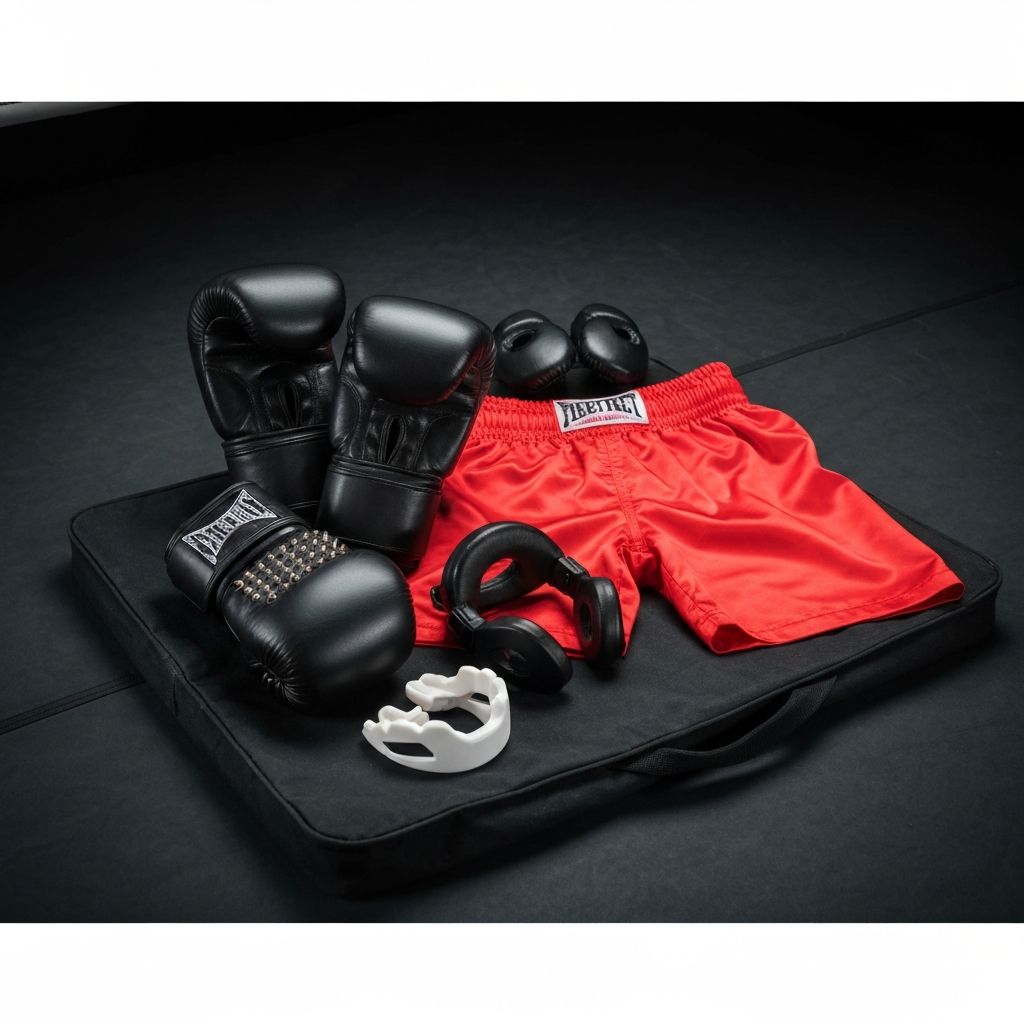 Professional boxing equipment